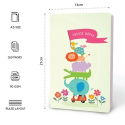 FACTOR NOTES -CHOOSE HAPPY- NOTEBOOK -FN2206